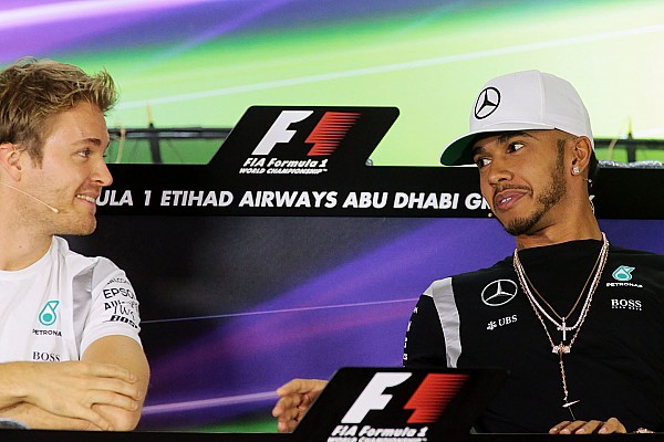 Hamilton dice que taponar a Rosberg no ser&iacute;a "f&aacute;cil ni acertado"
