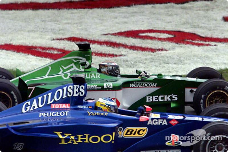 heat is on: Eddie Irvine ve Nick Heidfeld