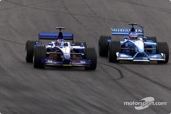 Gaston Mazzacane et Jenson Button