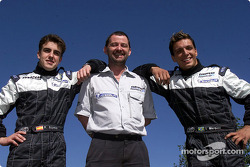 Fernando Alonso, yeni boss Paul Stoddart ve Tarso Marques