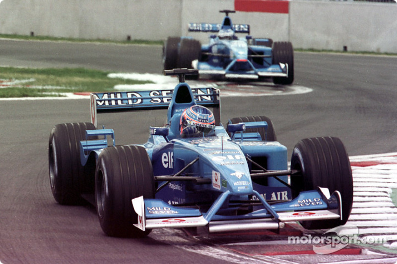 Jenson Button et Giancarlo Fisichella au GP du Canada