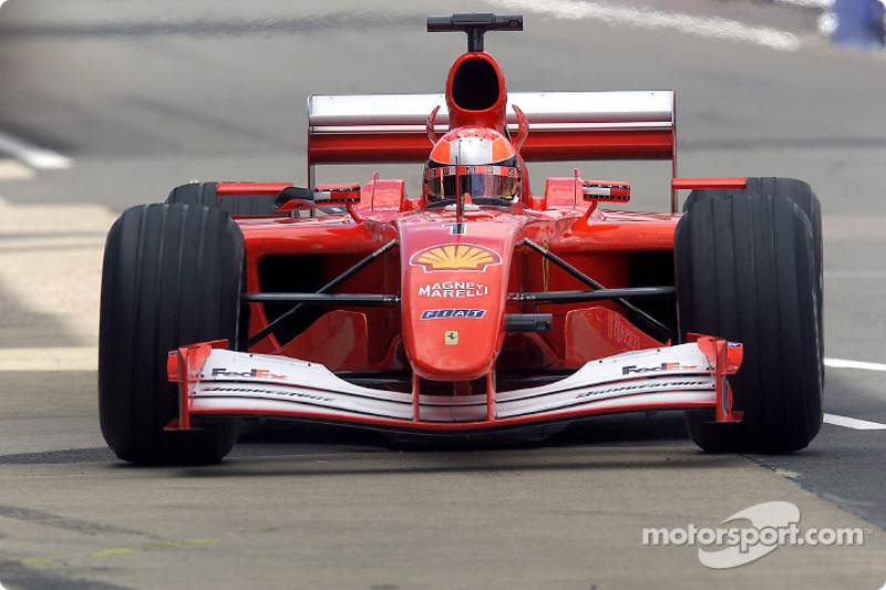 40. 2001 GP de Gran Bretaña, Ferrari F2001