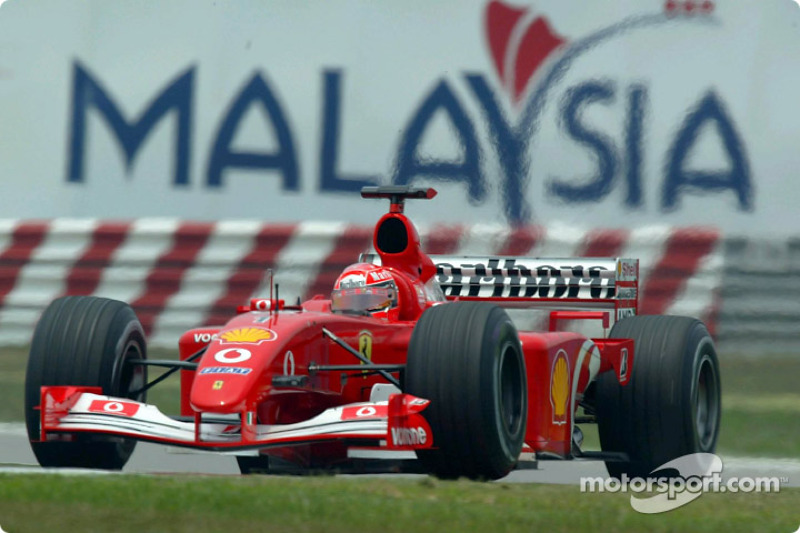 2002 Malezya - Ferrari F2002