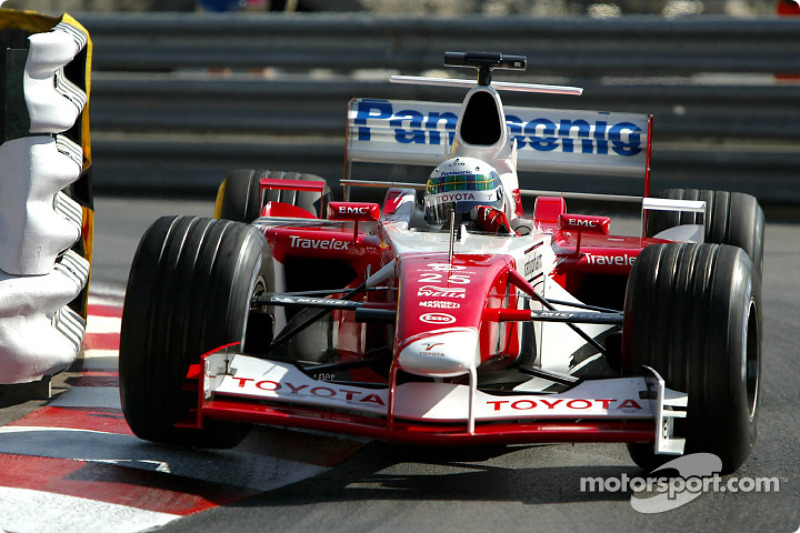 Allan McNish in the warmup session