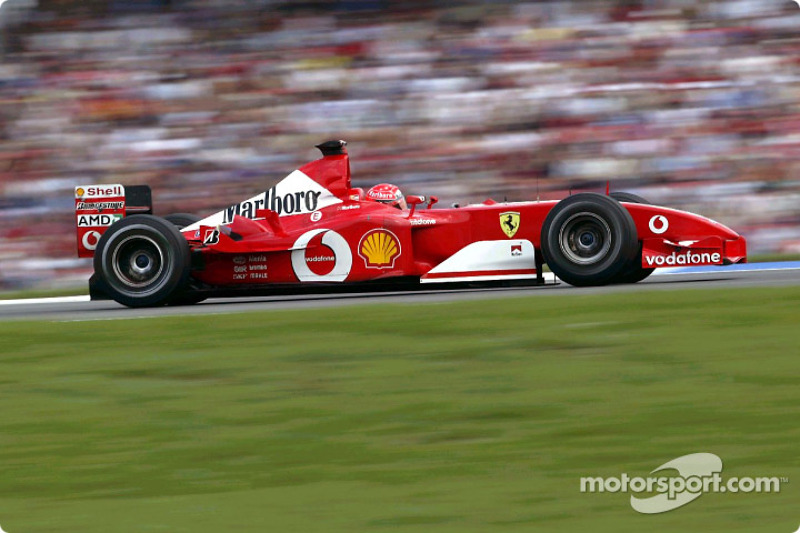 2002: Михаэль Шумахер, Ferrari F2002