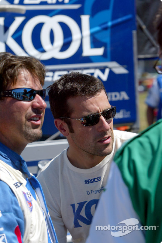 Michael Andretti and Dario Franchitti