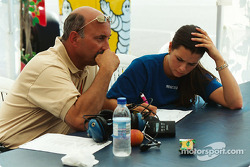 Rahal help Danica