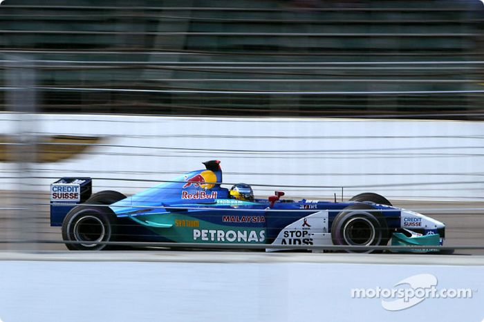 Nick Heidfeld, Sauber-Petronas C21, 2002