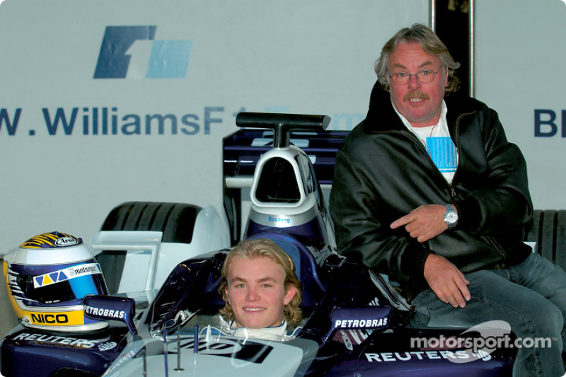 Nico Rosberg and dad Keke