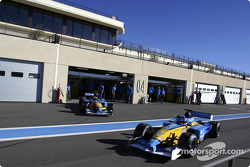 Jarno Trulli et Fernando Alonso