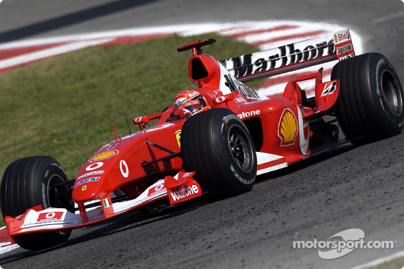 2003: Michael Schumacher, Ferrari F2003-GA