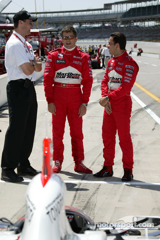 Gil de Ferran et Helio Castroneves