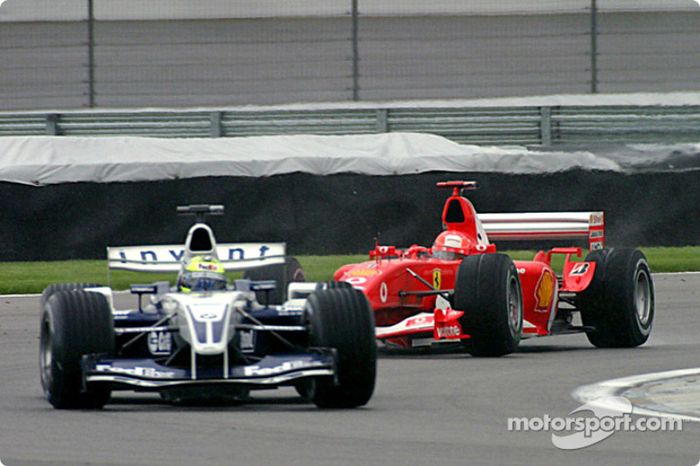 Ralf Schumacher y Michael Schumacher