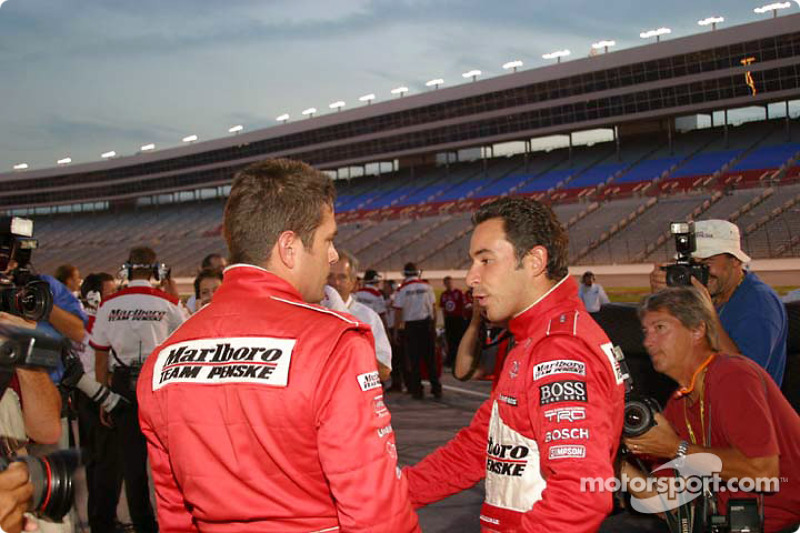 Gil de Ferran et Helio Castroneves