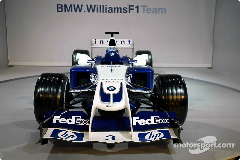 The new WilliamsF1 BMW FW26