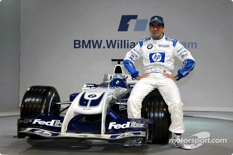 Тест-пілот Марк Жене і новий Williams FW26 BMW