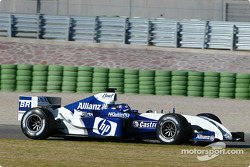 Juan Pablo Montoya prueba el WilliamsF1 BMW FW26