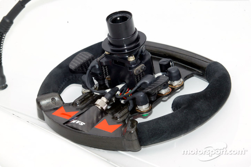 IndyCar steering wheel at