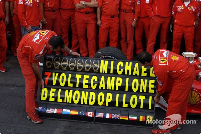 Siete campeonatos del mundo para Michael Schumacher