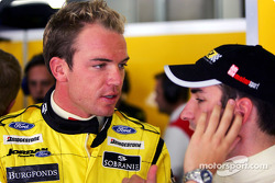 Robert Doornbos and Timo Glock