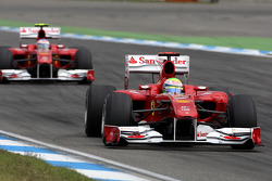 Felipe Massa, Scuderia Ferrari y Fernando Alonso, Scuderia Ferrari