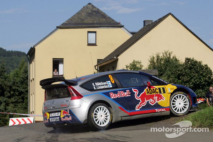 Auto Citroën C4 WRC de Kimi Raikkonen y Kaj Lindstrom Citroën Junior Team