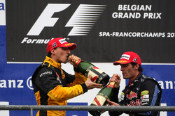Podyum: 2. Mark Webber, 3. Robert Kubica