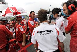 Aspectos de la parrilla de salida