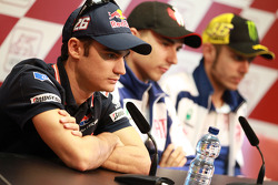 Conférence de presse : Dani Pedrosa (Repsol Honda Team), Jorge Lorenzo (Fiat Yamaha Team) et Valentino Rossi (Fiat Yamaha Team)