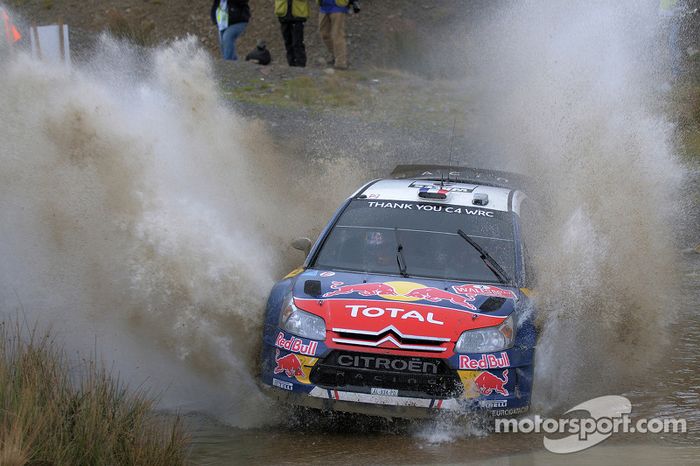 Auto Citroën C4 WRC de Sebastien Ogier y Julien Ingrassia, Citroën Junior Team