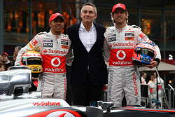 Lewis Hamilton, McLaren Mercedes, Martin Whitmarsh, PDG McLaren, Jenson Button, McLaren Mercedes