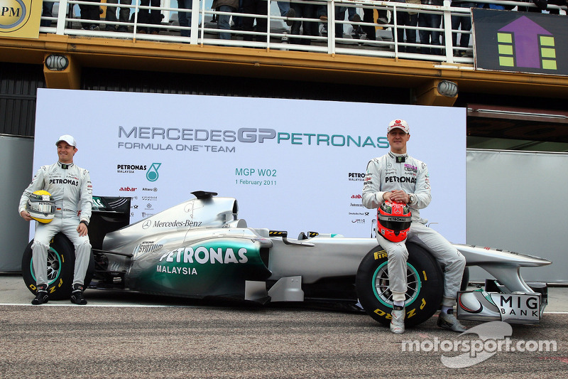 2011: Mercedes MGP W02