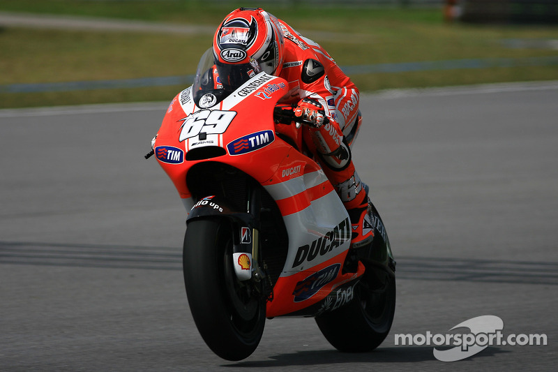 Nicky Hayden of Ducati Marlboro Team