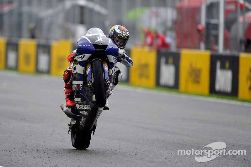 Race winner Jorge Lorenzo, Yamaha Factory Racing