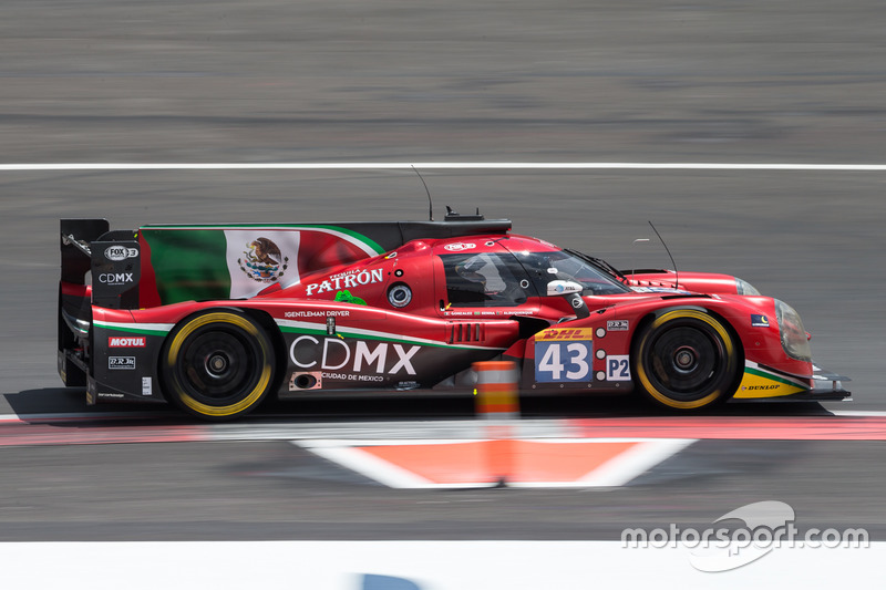1. LMP2: #43 RGR Sport by Morand, Ligier JSP2 - Nissan: Ricardo Gonzalez, Filipe Albuquerque, Bruno Senna