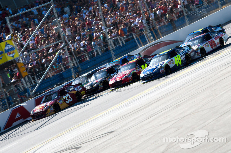 2. 2011 Four-wide at the line