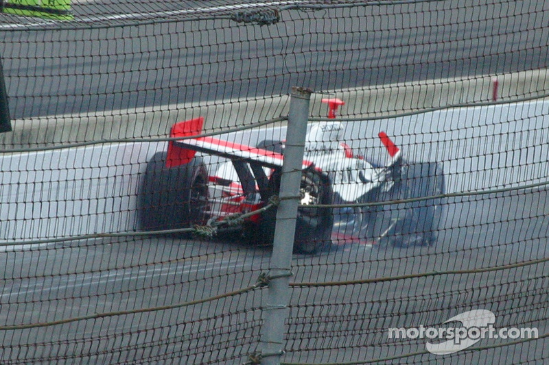 2006: единственная авария в Indy 500