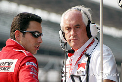 Helio Castroneves et Roger Penske