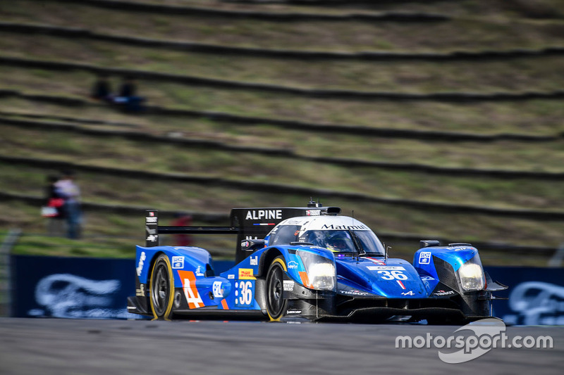 1. LMP2: #36 Signatech, Alpine A460: Gustavo Menezes, Nicolas Lapierre, Stéphane Richelmi
