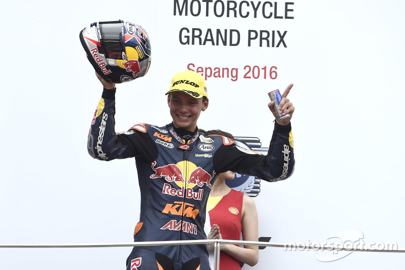 Bo Bendsneyder: podium Moto3