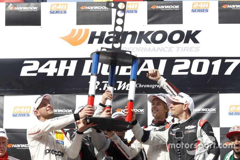 Die Sieger auf dem Podium