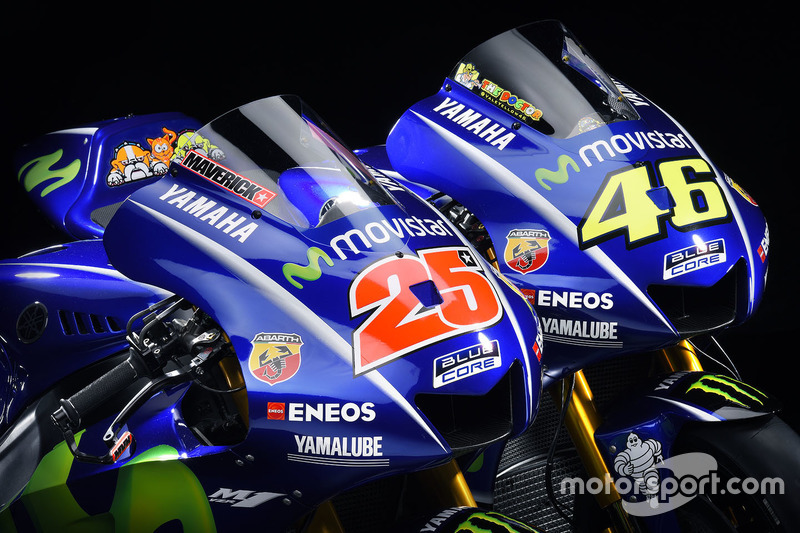 Les motos de Valentino Rossi, Yamaha Factory Racing, Maverick Viñales, Yamaha Factory Racing