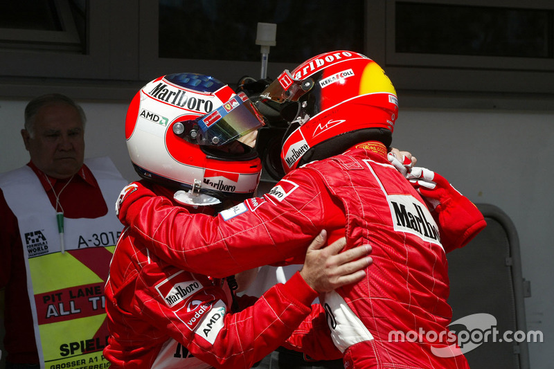 Rubens Barrichello, Ferrari, Michael Schumacher, Ferrari