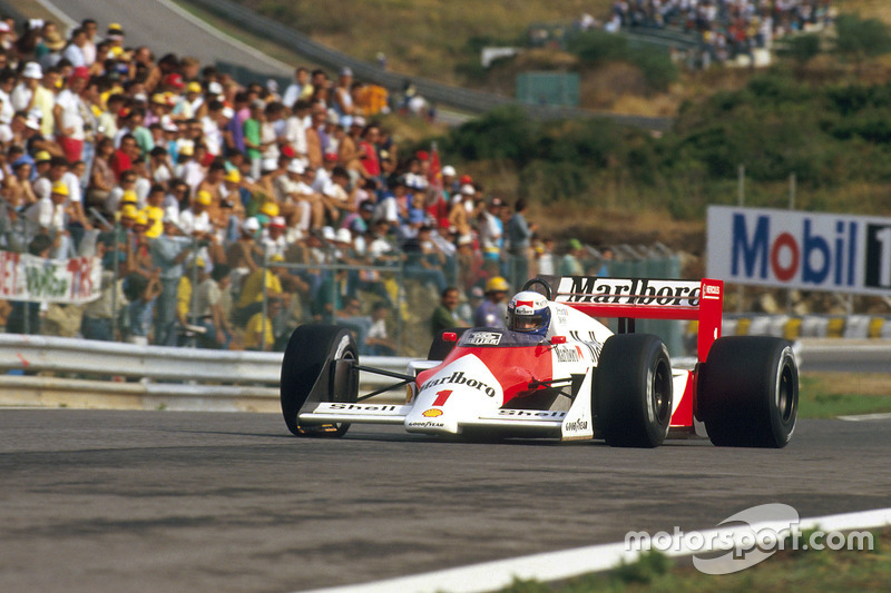 #1: Alain Prost, McLaren MP4/3, TAG-Porsche