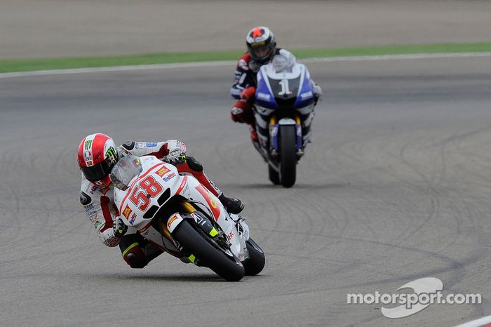 Marco Simoncelli, San Carlo Honda Gresini, Jorge Lorenzo, Yamaha Factory Racing
