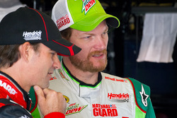Jeff Gordon, Hendrick Motorsports Chevrolet en Dale Earnhardt Jr., Hendrick Motorsports Chevrolet