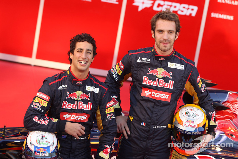 Daniel Ricciardo, Scuderia Toro Rosso y Jean-Eric Vergne, Scuderia Toro Rosso