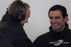 Pedro de la Rosa, HRT Formula One Team with Martin Whitmarsh, McLaren, Chief Executive Officer
