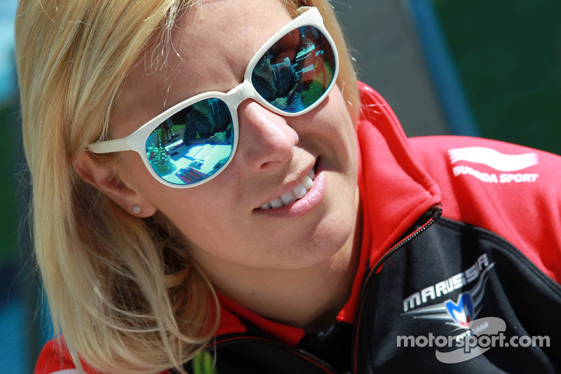 María De Villota, piloto de pruebas, Marussia F1 Team