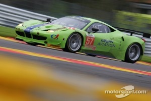 #57 Krohn Racing Ferrari 458 Italia: Tracy Krohn, Nic Jonsson, Michele Rugolo